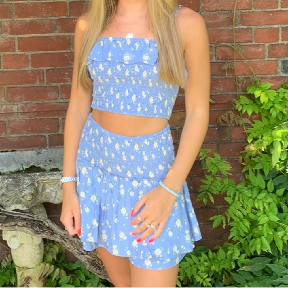 Two Piece Skirt Set